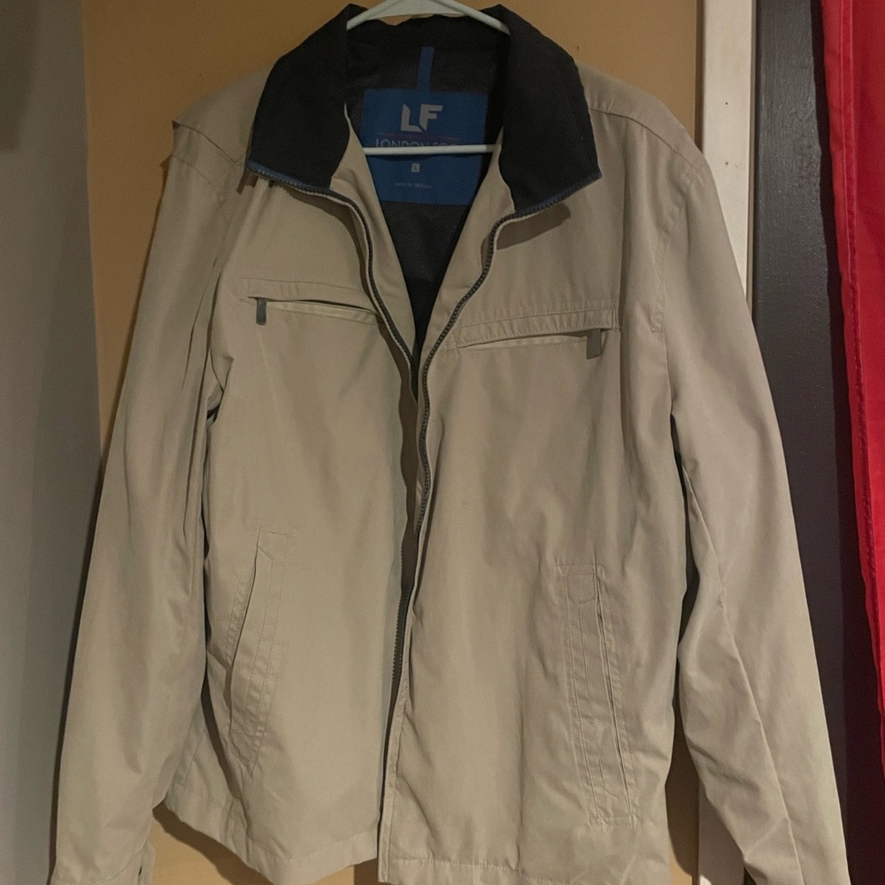 London Fog Khaki Men's Lightweight Jacket